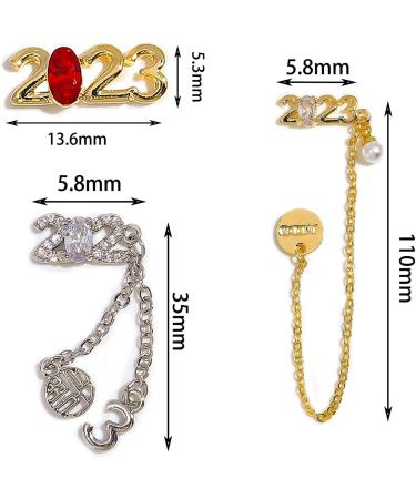 Nail Faux Diamond Faux Nail Charm Shining Three-Dimensional DIY Light Luxury 2023 Zircon Manicure Accessories for Manicurist Zircon Manicure Decor Nail Charm - Buy Online on GoSupps.com