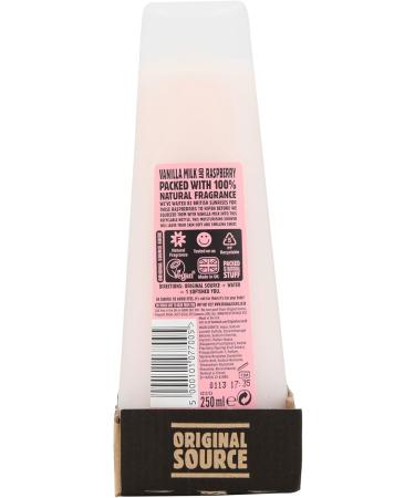  ORIGINAL SOURCE Original Source 6-pack of vanilla and raspberry milk shower gels 250ml - Buy Online on GoSupps.com
