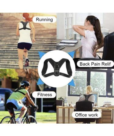 Healthymoov Posture Belt for Men & Women - Lumbar Pain Relief & Correct Posture - Invisible Under Clothing - Adjustable for Heights 155cm+ - Buy Online on GoSupps.com