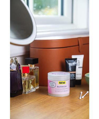 Nice 'N Clean Refresh Cleansing Pads with Micellar Water, Hyaluronic Acid & Vitamin E - 60 Biodegradable Face Wipes - Buy Online on GoSupps.com