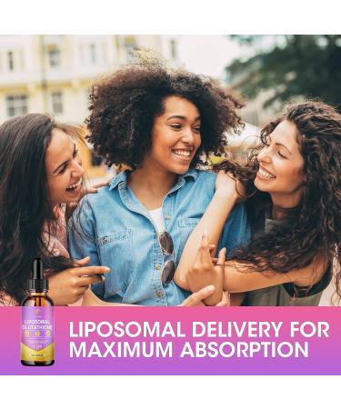 iMATCHME Liposomal Glutathione 1000mg Liquid Supplement with Milk Thistle Extract - Antioxidant & Liver Detox Cleanse Drops for Immune Health - Buy Online on GoSupps.com