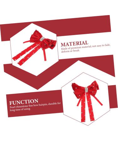 FRCOLOR Girls Barrettes bow hairpin girls bow hair clips womens hair clips satin hair bows silk hair bows hair barrette hair bows for women large hair bows girl hair bows bow Miss - Buy Online on GoSupps.com