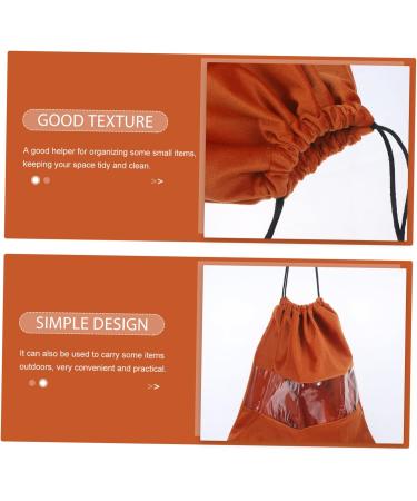 Healeved Hair Dryer Storage Bag Hair Dryer Bags Drawstring Jewelry Pouches Travel Bag Organizer Pvc 32x28x0.6cm Coffee - Buy Online on GoSupps.com