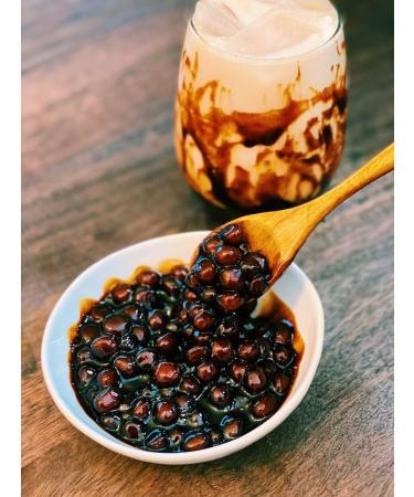 Starry Mart Quick Cook Tapioca Pearls 500g - Brown Sugar Flavour for Bubble Milk Tea & Desserts - Buy Online on GoSupps.com