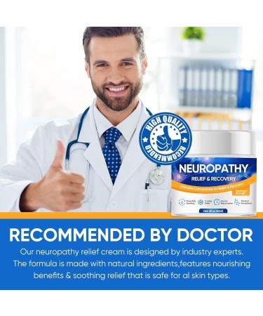 Topffy Neuropathy Pain Relief Cream - Maximum Strength for Feet, Hands, Legs & Toes - Includes Arnica, Vitamin B6, E & Aloe Vera - Buy Online on GoSupps.com