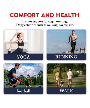 2 Pairs Comprex Ankle Sleeves - Neuropathy Pain Relief Socks for Women | Plantar Fasciitis & Achilles Tendonitis Support (XL Black - Buy Online on GoSupps.com