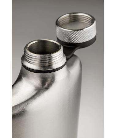 GSI Outdoors Glacier Stainless Hip Flask - 8 oz. Silver for Camping, BBQ, Backpacking & Travel - Buy Online on GoSupps.com