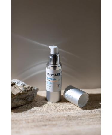 Sun Shield Facial Sunscreen Moisturizer - SPF 40 Broad Spectrum with Aloe Vera & Vitamin C - Paraben & Cruelty Free Face Care for All Skin Types - International Shipping Available - Buy Online on GoSupps.com