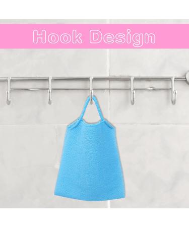 Buy Gjinxi Peeling Gloves & Back Scrubber - 2 Piece Washcloth Set for Exfoliation & Bathing Accessories (Blue) - International Shipping Available - Buy Online on GoSupps.com