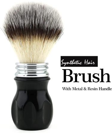 Buy Synthetic Hair Shaving Brush for Men | Ergonomic Wooden Handle - Jag Shaving - Buy Online on GoSupps.com
