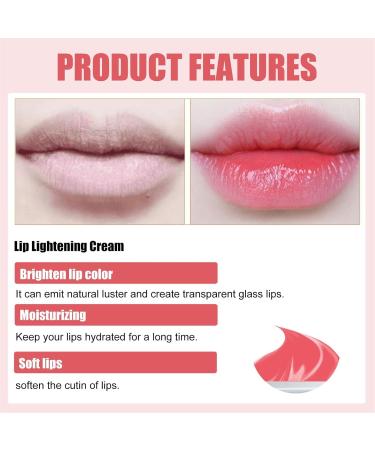  Bexdug Organic Brightening Lip Balm for Dark Skin - 30g - Soothing Formula for Pink and Soft Lips Anti-Fine Lines for Men and Women - Buy Online on GoSupps.com