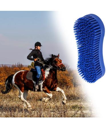 2 Pcs Silicone Horse Cleaning Grooming Brush Horse Grooming Brush Equestrian Massage Tool for Horse Grooming Care - Buy Online on GoSupps.com