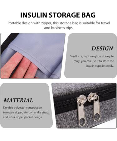 COHEALI Insulin Cooler Travel Case - Portable Diabetic Medication Organizer for Insulin Pens - Travel Size Cooling Bag - Buy Online on GoSupps.com