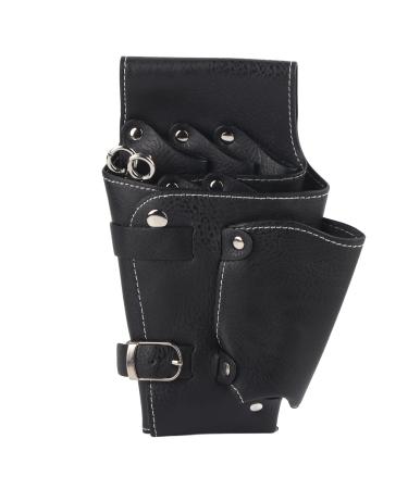 PU Leather Shears Bag - Stylish and Functional Hairdressing Tool Organizer