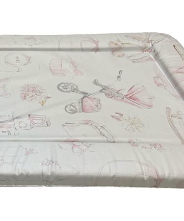 Sunnybabies Vintage Design Girls Soft Padded Deluxe Baby Changing Mat - Buy Online on GoSupps.com