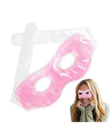 Cold compress for eyes icy eye patch cooling gel eye protectors | Cooling sensation gel eye protectors reusable gel spa pearl eye covers