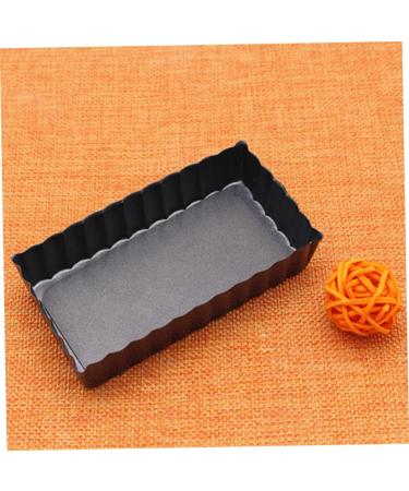Alipis 6 Pcs Living Bottom Baking Mold Aluminum Bread Baking Pan Bread Baking Mold False Bottom Bakeware 11.5X6.2X2CMx3pcs Black 1x3pcs - Buy Online on GoSupps.com