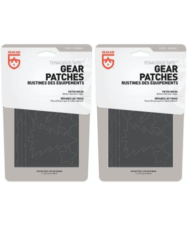 GEAR AID Tenacious Tape Gear Patches for Jacket Repair Camping, 2 Pack - Buy Online on GoSupps.com