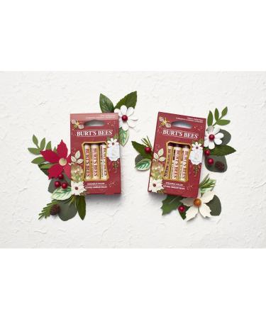 Burt's Bees Kissable Color Holiday Gift Set - Cool Collection of 3 Lip Shimmers in Watermelon, Apricot, and Grapefruit - Buy Online on GoSupps.com