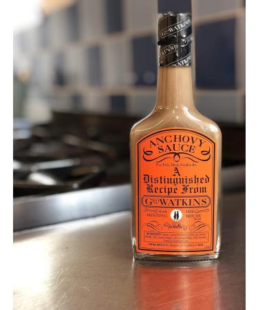 Geo Watkins Anchovy Sauce 190ml - Premium Quality Umami Flavour Enhancer - Buy Online on GoSupps.com