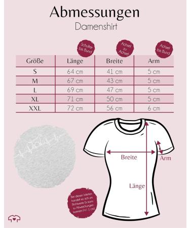 Shirtracer Women's Shirt Heartbeat Dog 03 Gift for Dog Owners Grey Mottled XL Shop Internationally! - Buy Online on GoSupps.com