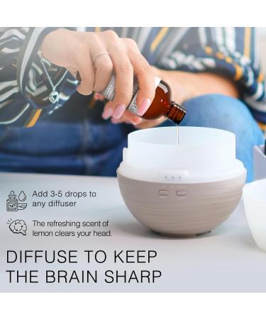 MUNUSNA Peppermint Essential Oil and Lemongrass Essential Oil Premium Grade Pure & Natural Essential Oils for Hair Body Skin Aromatherapy Diffuser Meditation Massage Home Candle Soap Bath Bo - Buy Online on GoSupps.com