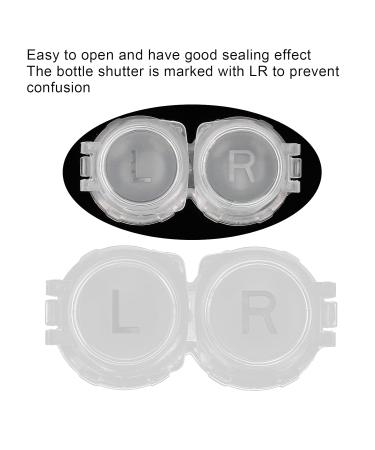 Portable Contact Lens Box with Mirror & Tweezer - Dust-Tight Storage Container for Travel (Blue) - Buy Online on GoSupps.com