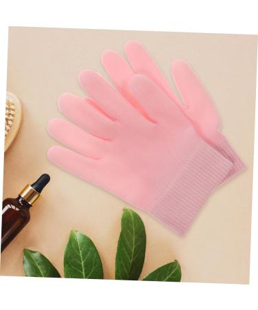 Housoutil 1 Pair Moisturizing Gloves Moisturizing Moisturizing Gel Gloves Moisturizing Hand Care Elegant Black Bows Hand Peel Pink Essential Oil Hand 21.5*11cm - Buy Online on GoSupps.com