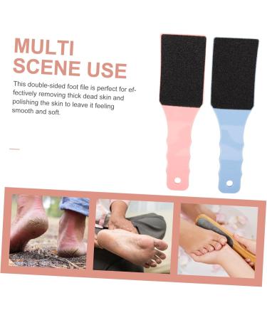FOMIYES Lot de 2 Limes Pieds Double Face Incurv es Plastique Taille Moyenne Lime Exfoliante pour Callosit s Soin des Pieds pour Adultes Usage Domestique L g res et Portatives - Buy Online on GoSupps.com