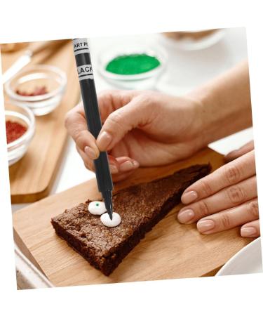 Hohopeti Gourmet Writers 2pcs Baking Pigment Pen Edible Baking Pen Baking Grocery Supplies Edible Ink Pen Marker Pen Cake - Buy Online on GoSupps.com