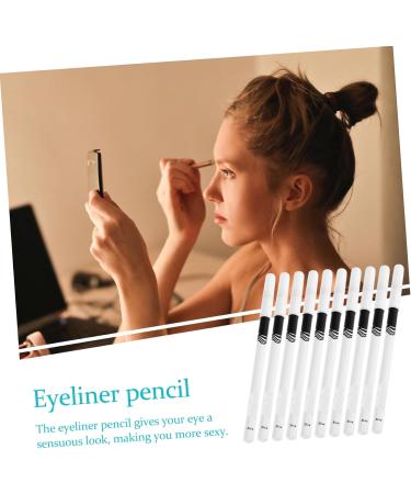 PACKOVE 10Pcs Eye Pencil for Women Multifunctional Eyeliner Eyeshadow Pen Highlight Pen Material Portable Long Lasting Make Up Effect - Buy Online on GoSupps.com