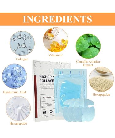 3 Boxes High Prime Collagen Film Collagen Film Soluble Face Collagen Film High Quality Collagen Film Soluble Face Collagen Patch Face Collagen Mask - Buy Online on GoSupps.com