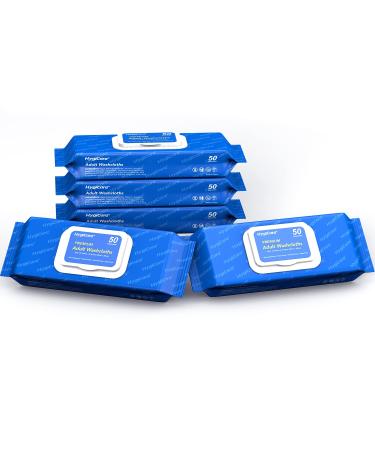 HygiCare Disposable Adult Washcloths 250 Ct | Fresh Scent | Strong & Gentle | Incontinence Care | Home, Clinic & Hospital Use - Buy Online on GoSupps.com
