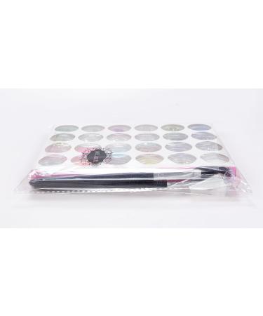 24 Colors Glitter Set for Nail Art | Premium Glitter Powder & Sequins for DIY Nail Design | Includes Brush - Perfect for Face & Body Makeup - Buy Online on GoSupps.com