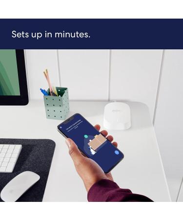 Amazon eero 6+ Mesh Wi-Fi Router | Fast Gigabit Speeds | Connect 75+ Devices | 1,500 sq.ft. Coverage | 2022 Release - 1 Pack - Buy Online on GoSupps.com