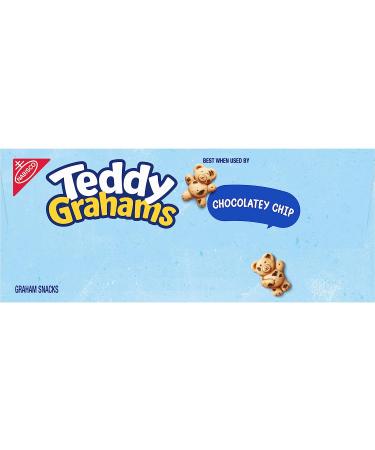 Teddy Grahams Chocolatey Chip Graham Snacks - 10 oz | Delicious and Crunchy Treat - Buy Online on GoSupps.com