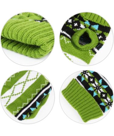 Buy Idepet Pet Cat Dog Sweater - Winter Coat & Jacket for Cats & Dogs - Warm & Stylish Green Pet Clothing - Buy Online on GoSupps.com