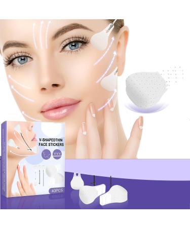 Bakovity Face Lift Tape Invisible - 40Pcs for Instant Face, Eye, and Neck Lift - Lifting Saggy Skin and Wrinkles - Pack of 1 - Buy Online on GoSupps.com