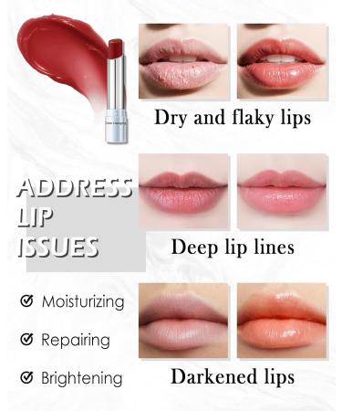 Lestpola Magic color changing lipstick PH temperature color changing lipstick long lasting moisturizer lip care for dry lips moisturizing colored lip balm for women and 2 - Buy Online on GoSupps.com