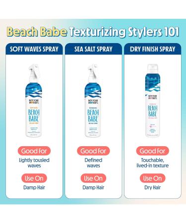 Not Your Mother's Beach Babe Texturizing Dry Finish Spray (2-Pack) - Add Instant Buildable Texture to Dry Hair - Essentials for All Hair Types - Buy Online on GoSupps.com
