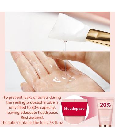 Collagen Night Wrapping Mask Collagen Overnight Wrapping Peel Off Facial Mask Collagen Overnight Wrapping for All Skin Types with Brush - Buy Online on GoSupps.com