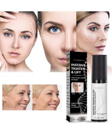 Instant Face Lift Cream Face Neck Eye Tightening & Lifting Serum Smooth Appearance of Loose Sagging Skin Puffiness Fine Lines & Wrinkles Within 2 Minutes (1 Piece) - Buy Online on GoSupps.com