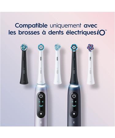 Oral-B iO Gentle Care Electric Toothbrush Head - Pack of 4 | Twisted & Angled Bristles for Deeper Plaque Removal | White | Mailbox Friendly - Buy Online on GoSupps.com