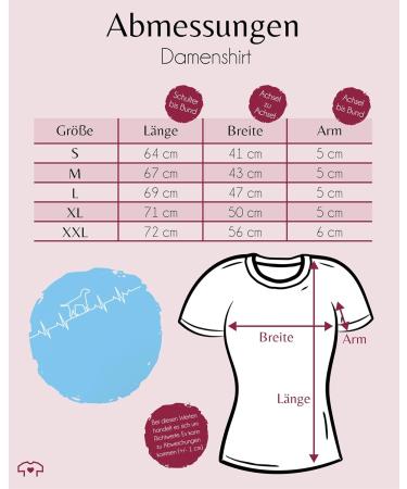 Shirtracer Women's Heartbeat Dog T-Shirt - Perfect Gift for Dog Owners - Light Blue XXL - Buy Online on GoSupps.com