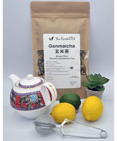 Genmaicha Brown Rice Sencha Green Loose Leaf Tea - 500g Japanese Style - Buy Online on GoSupps.com