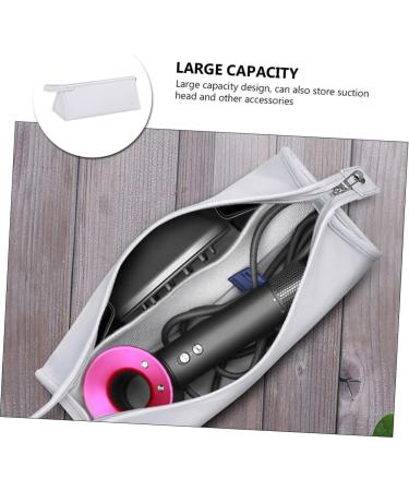 FOMIYES 2pcs hair dryer storage bag hair dryer curler travel hairdryer blow dryer case Hair Curler storage 35x14cmx2pcs Silverx2pcs - Buy Online on GoSupps.com