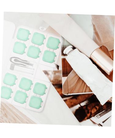 SOLUSTRE Contact Lens Container Tool Set - Multipurpose Travel Care Supplies - Green Box (6x3x3cm) for International Shipping - Buy Online on GoSupps.com