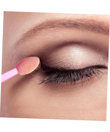 NULYLU 100pcs Double Ended Eyeshadow Brush Makeup Sponge Dual Ended Makeup Brush Eye Shadow Sponge Plastic - Buy Online on GoSupps.com