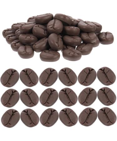 UPKOCH 250 Pcs Simulated Coffee Beans Coffee Beans Charm Market Food Toy Botanical Decor Bakery Photo Prop Photography Prop Coffee Bean Artificial Coffee Beans Toys Child Set Resin Cake - Buy Online on GoSupps.com