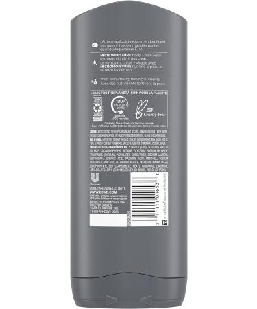 Dove Men + Care Extra Fresh Body & Face Wash for cooling refreshment and skin strengthening nutrients with MicroMoisture Technology 400 ml 400 ml (Pack of 1) - Buy Online on GoSupps.com